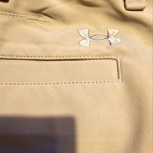 Under Armour Khaki Performance Golf Shorts